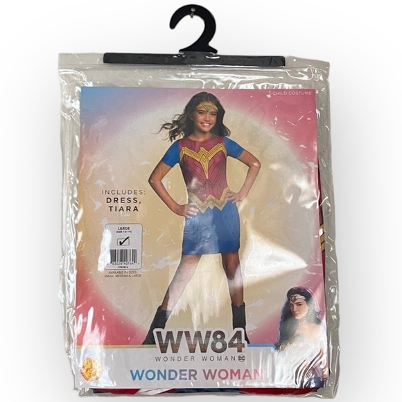 Rubies Wonder Woman WW84 Halloween Costume Girls Small 4/6 and Large 12/14 NEW - Picture 1 of 6